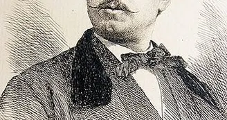 Achille Millien © Gravure de Paul Adolphe Rajon