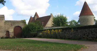 Vue du château de la motte - Arthel